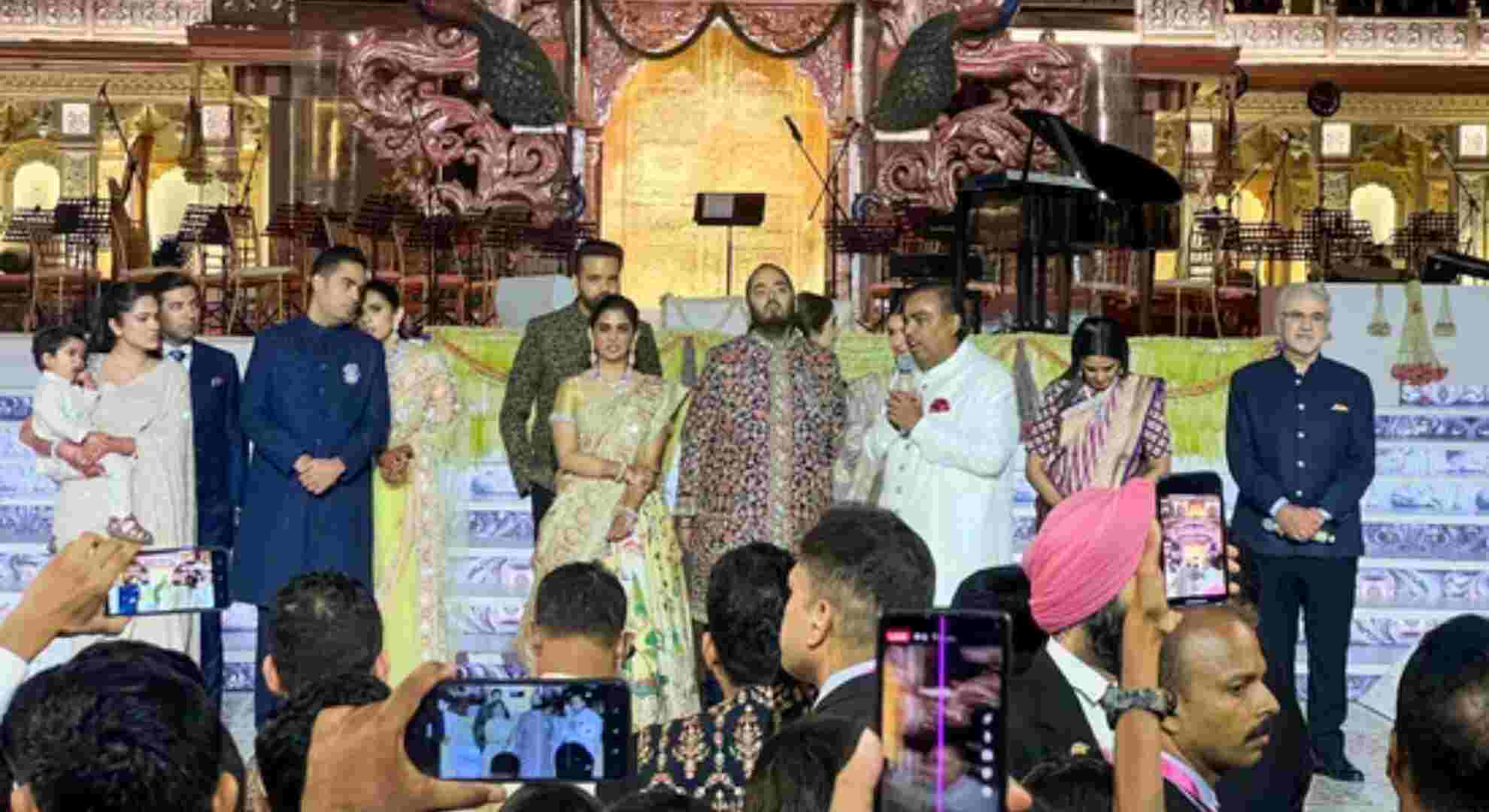Watch: Mukesh Ambani Highlights Top Celebration in Anant’s 4-Month Wedding