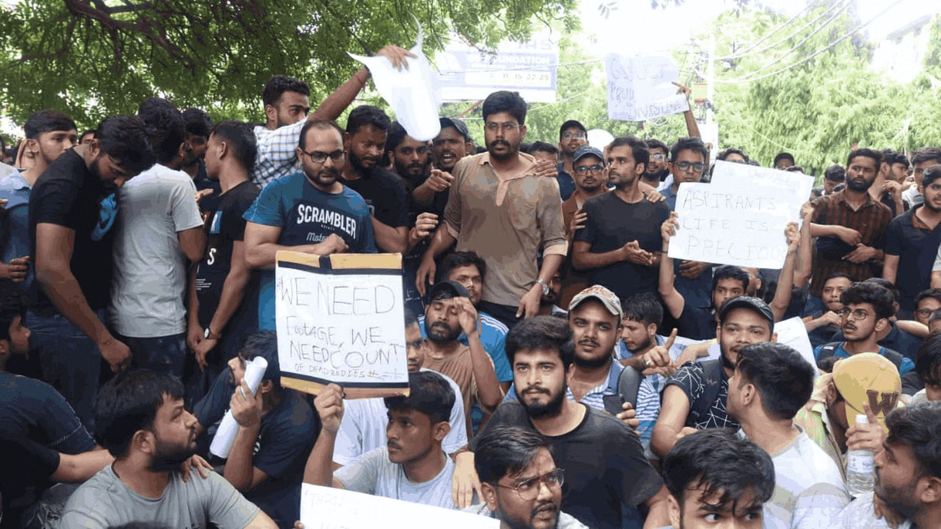 Students Demand Justice And Improved Safety After Delhi Coaching Centre Tragedy