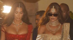 Kardashians Sparkle at Anant Ambani’s Star-Studded Wedding in Mumbai