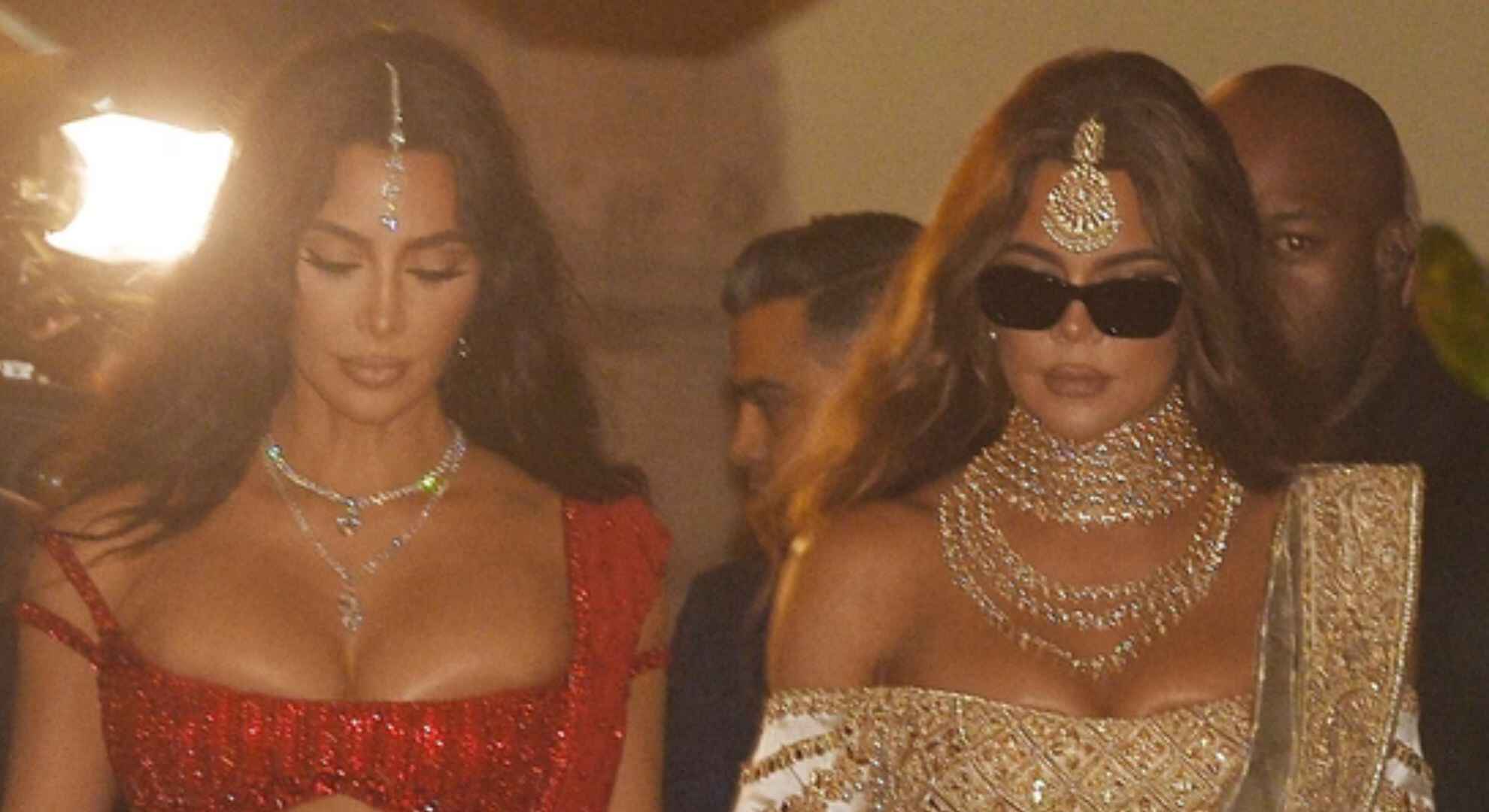 Kardashians Sparkle at Anant Ambani's Star-Studded Wedding in Mumbai