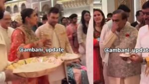 Billionaire Mukesh Ambani Tears Down At Bahu Radhika’s Vidai | Watch