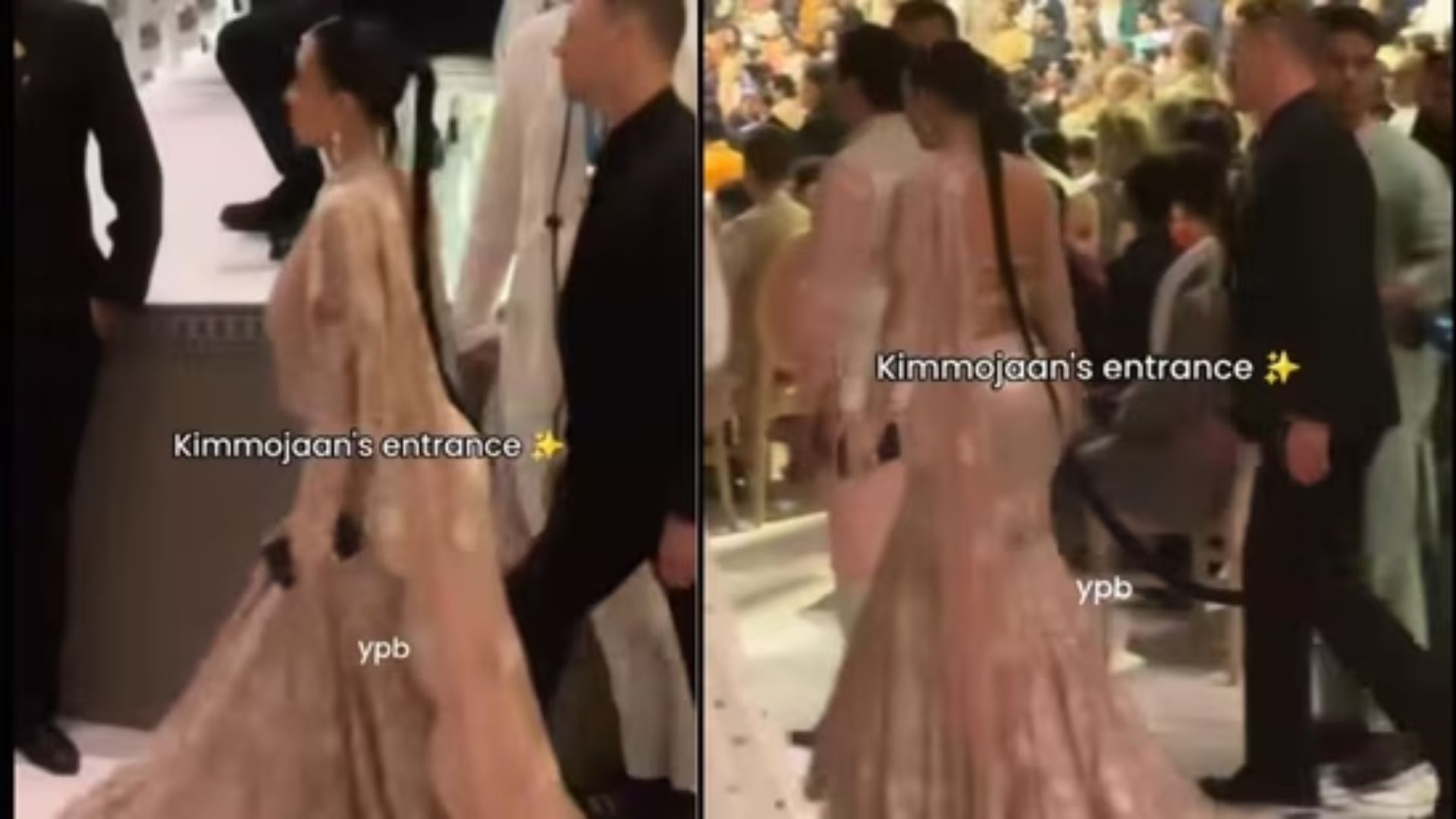 Kim Kardashian’s ‘Gajagamini’ Walk Takes Center Stage At Anant-Radhika Wedding