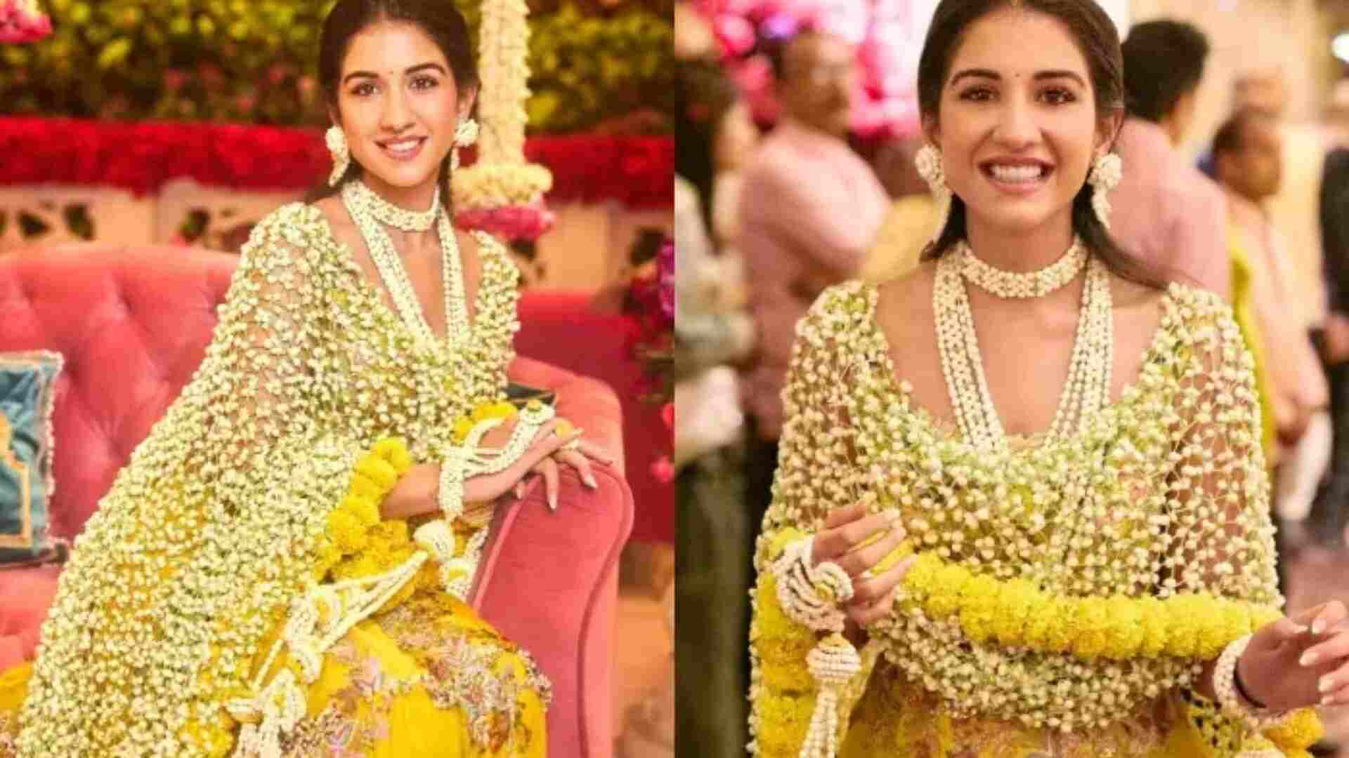 Radhika Merchant’s Floral Jewelry Was Totally Last-Minute