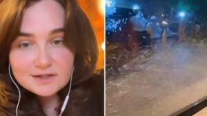 “Indian People Are The Toughest”: Woman Awestruck By Uber Driver Navigating Flooded Roads