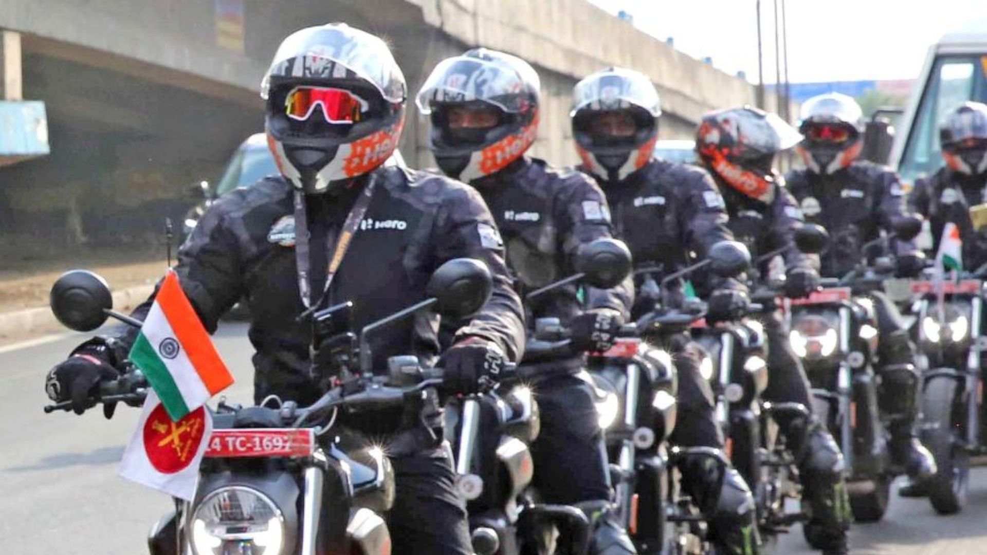 D5 Motorcycle Expedition Concludes at Kargil War Memorial