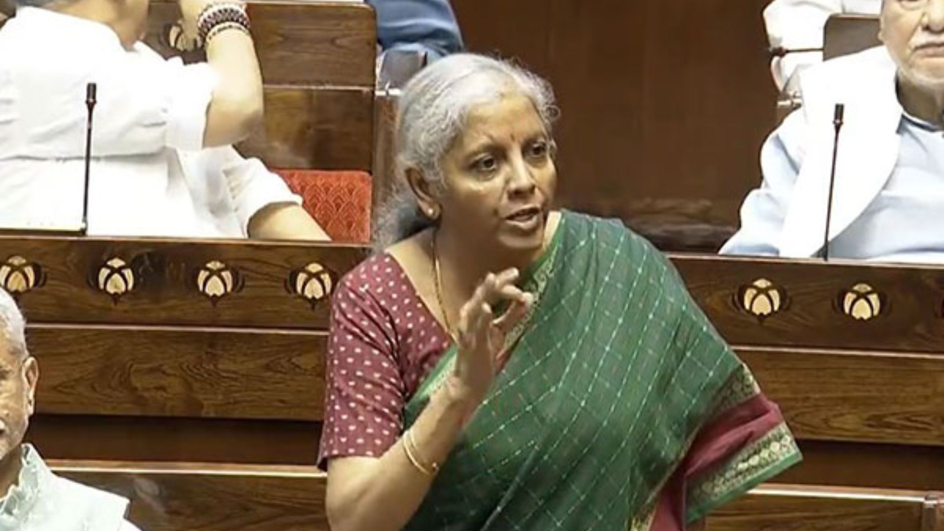 Outrageous Allegation, Nirmala Sitharaman Responds as Opposition Protests ‘Discriminatory’ Budget