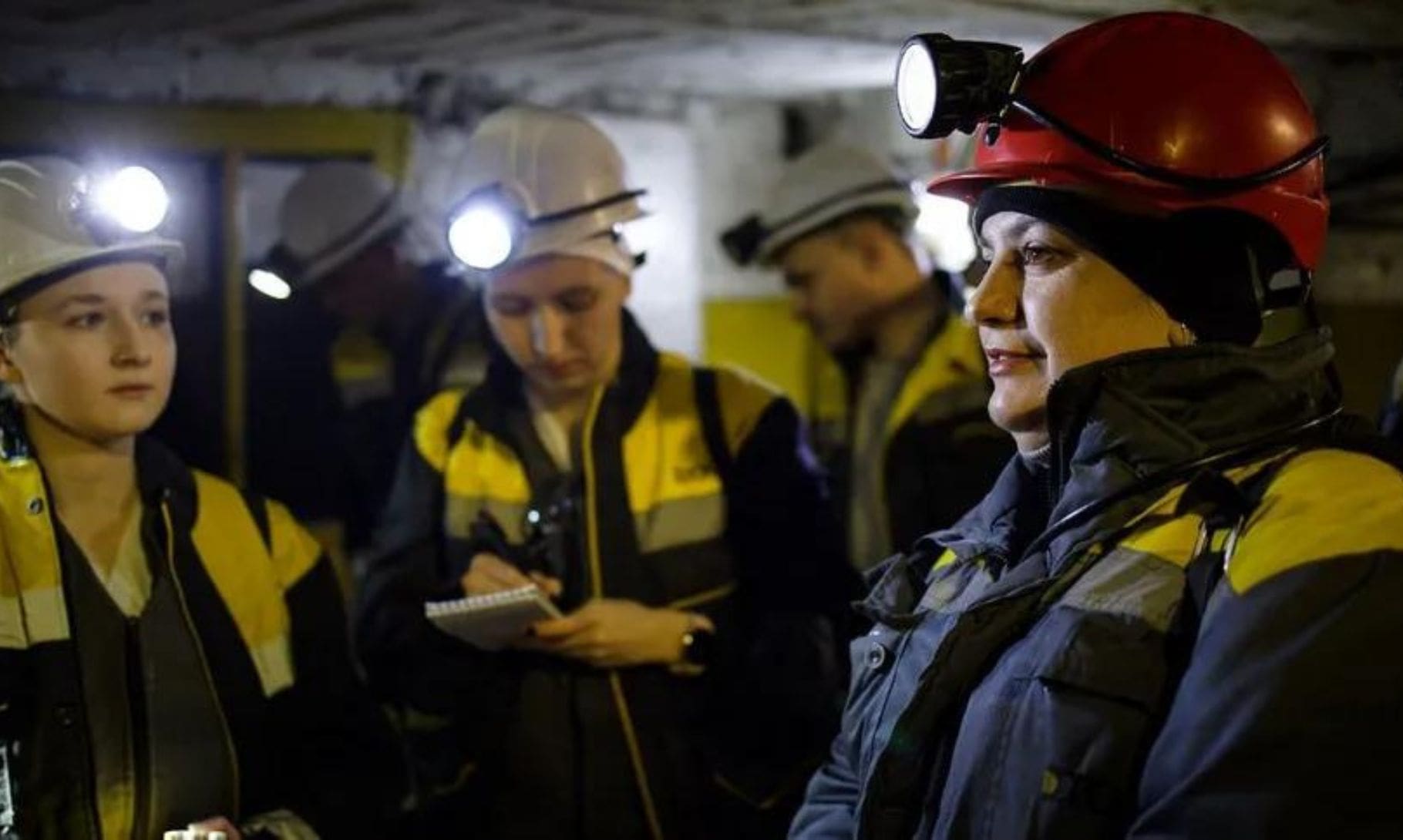 Ukrainian Women Take On Mining Jobs Amid War-Driven Labor Shortages