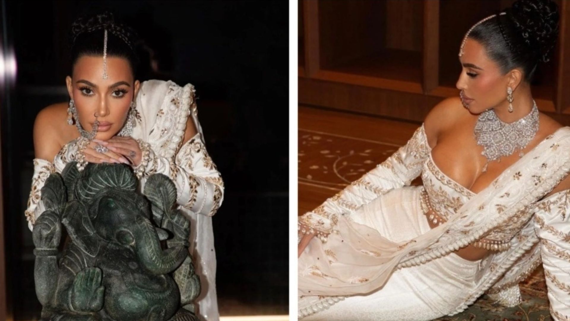 Kim Kardashian Criticized For Using Lord Ganesha Idol In Photoshoot