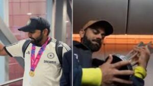 Watch: Rohit, Kohli, Bumrah, Dravid’s 16-Hour Flight: Discover What They Did During the Journey