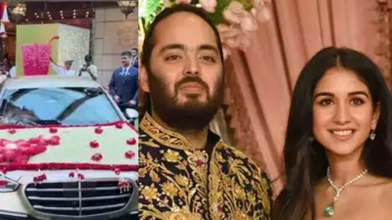 WATCH: Anant Ambani Leaves Antilia For Grand Mumbai Wedding With ...