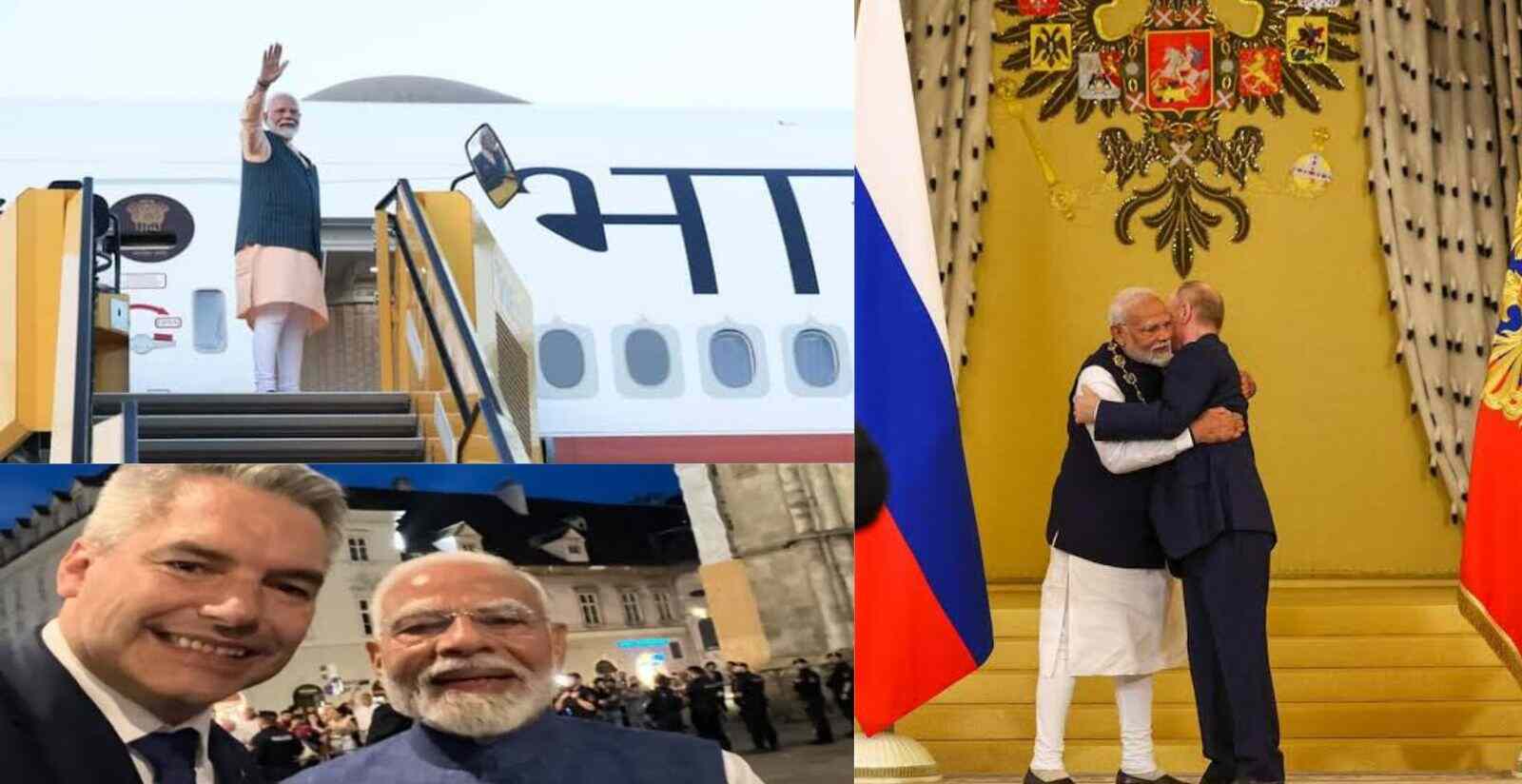 Prime Minister Modi Wraps Up Visits to Austria and Russia