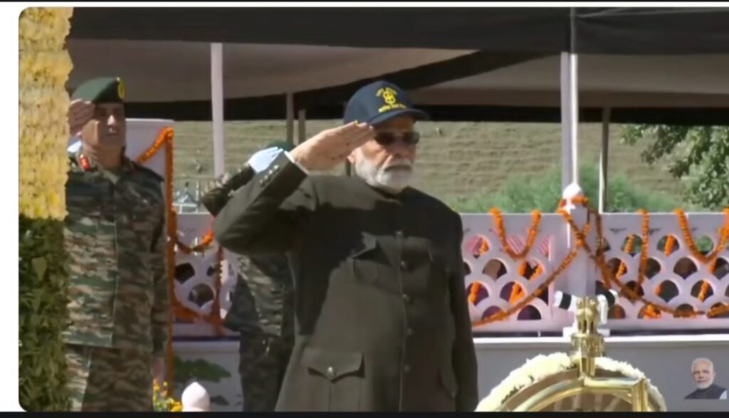 PM Modi Vows to Crush Terrorism and Ensure Peace in J&K on Kargil Vijay Diwas