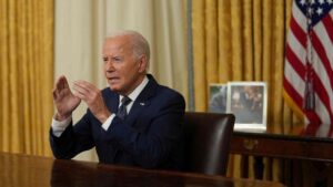 US President Biden Directs US Military To Assist Israel In Intercepting Iranian Missiles