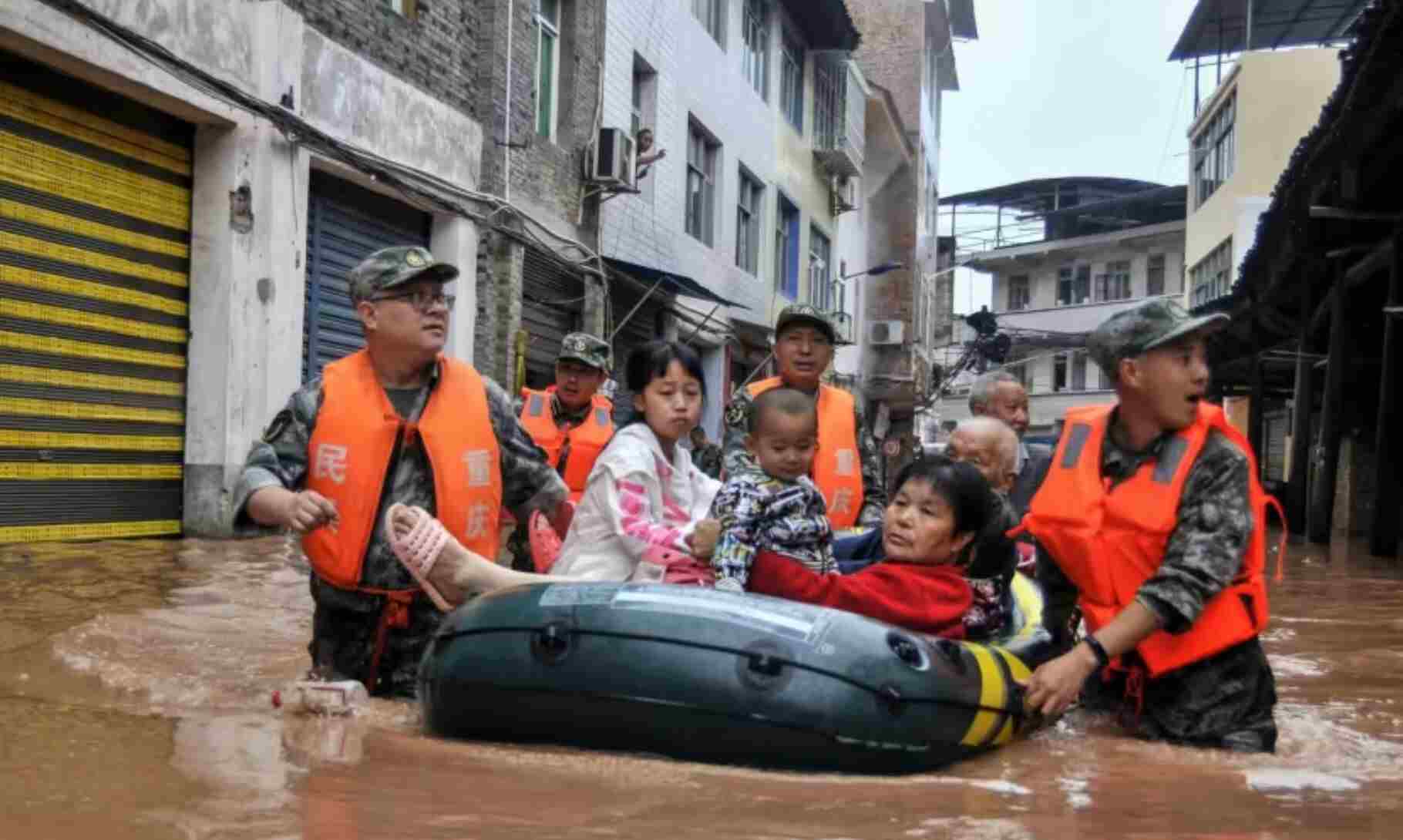Torrential Rains In Chongqing Trigger Deadly Mudslides And Floods
