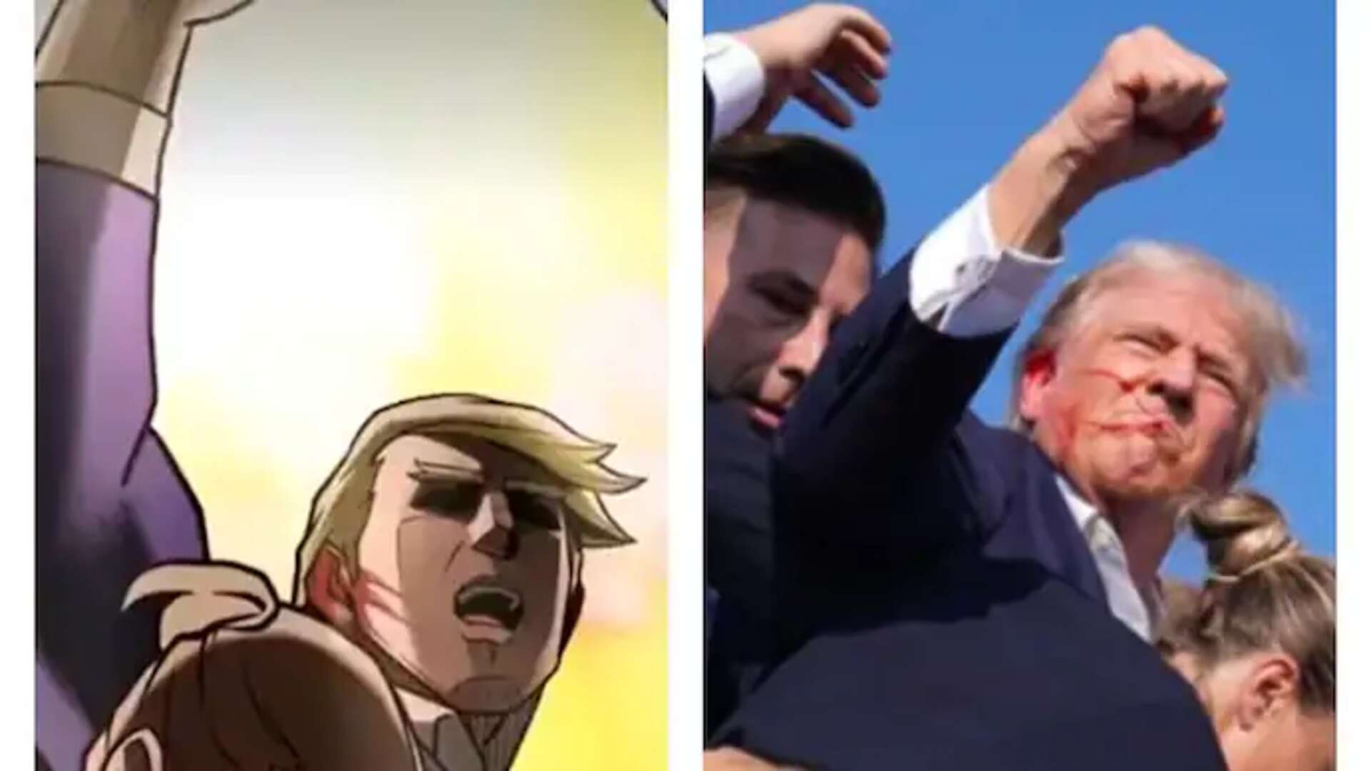 Viral Anime Shows Trump’s Assassination Attempt on Chinese Social Media