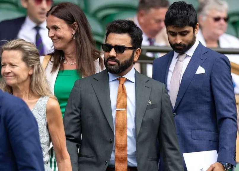 RCB’s Garden Post on Rohit Sharma’s Wimbledon Appearance Sends Internet Into Frenzy