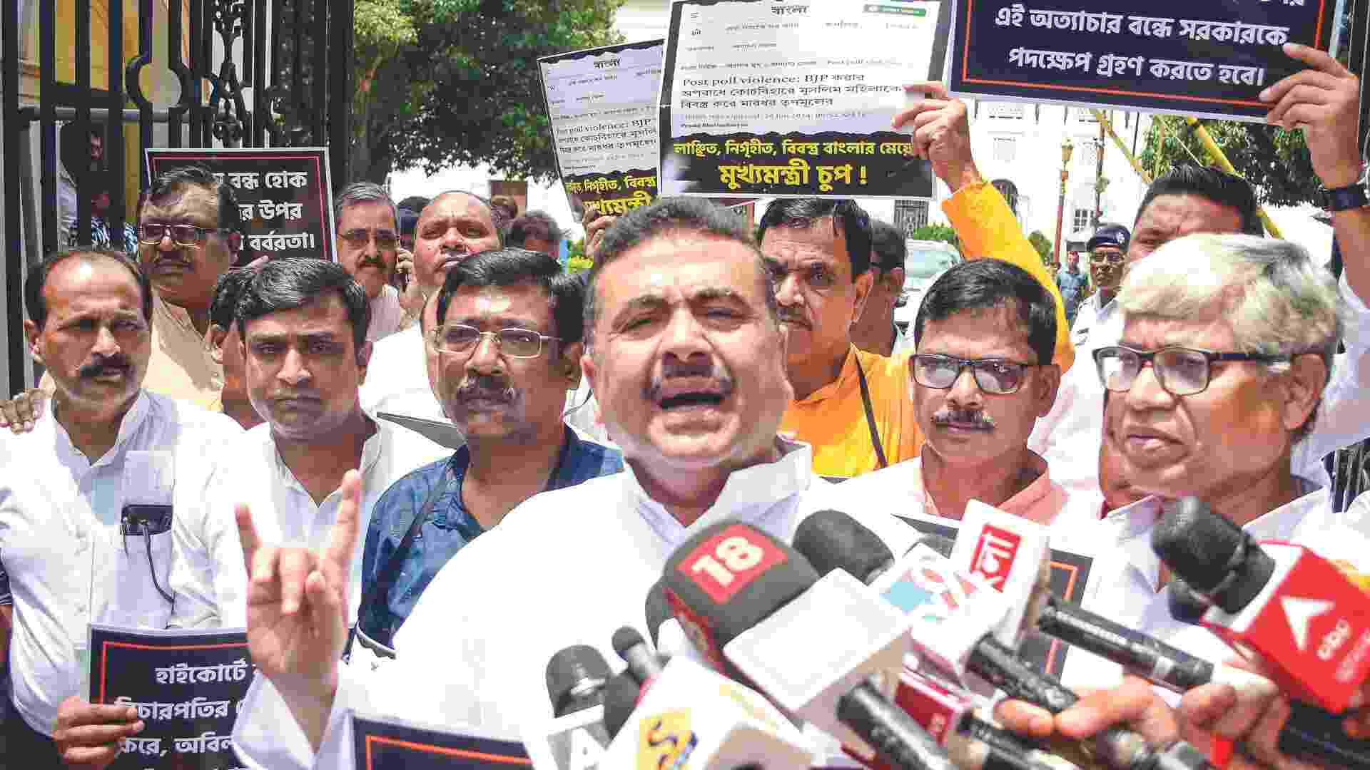 Suvendu Adhikari alleges assault attempt by TMC MLA in Assembly