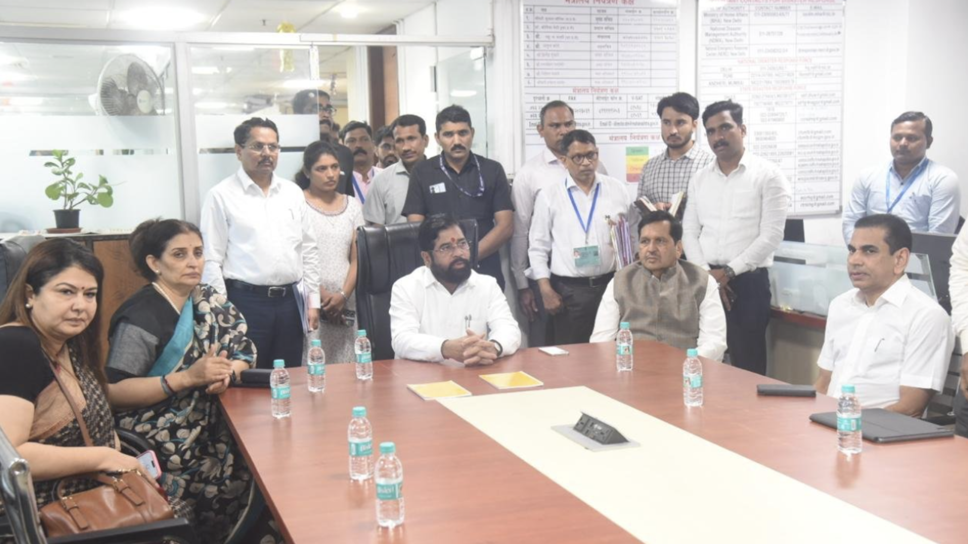 Maharashtra CM Eknath Shinde Chairs High-Level Meeting On Mumbai Flood Situation