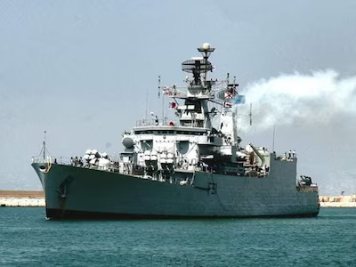 Frigate INS Brahmaputra Fire: Severe Damage to Port Side; Sailor Missing