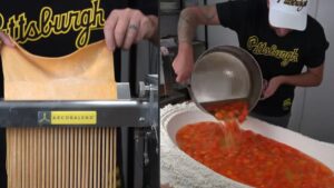 Watch: Man Stuns Internet By Making Pasta With 256 Eggs