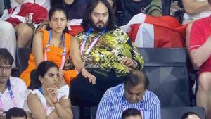 Newlyweds Anant And Radhika Shine In Stylish Outfits At Paris 2024 Olympics