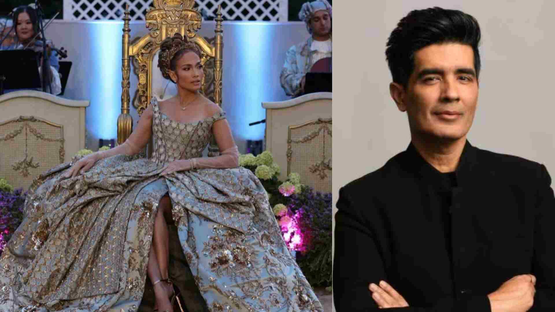 Jennifer Lopez Wows In Manish Malhotra’s Victorian-Inspired Gown At Birthday Bash
