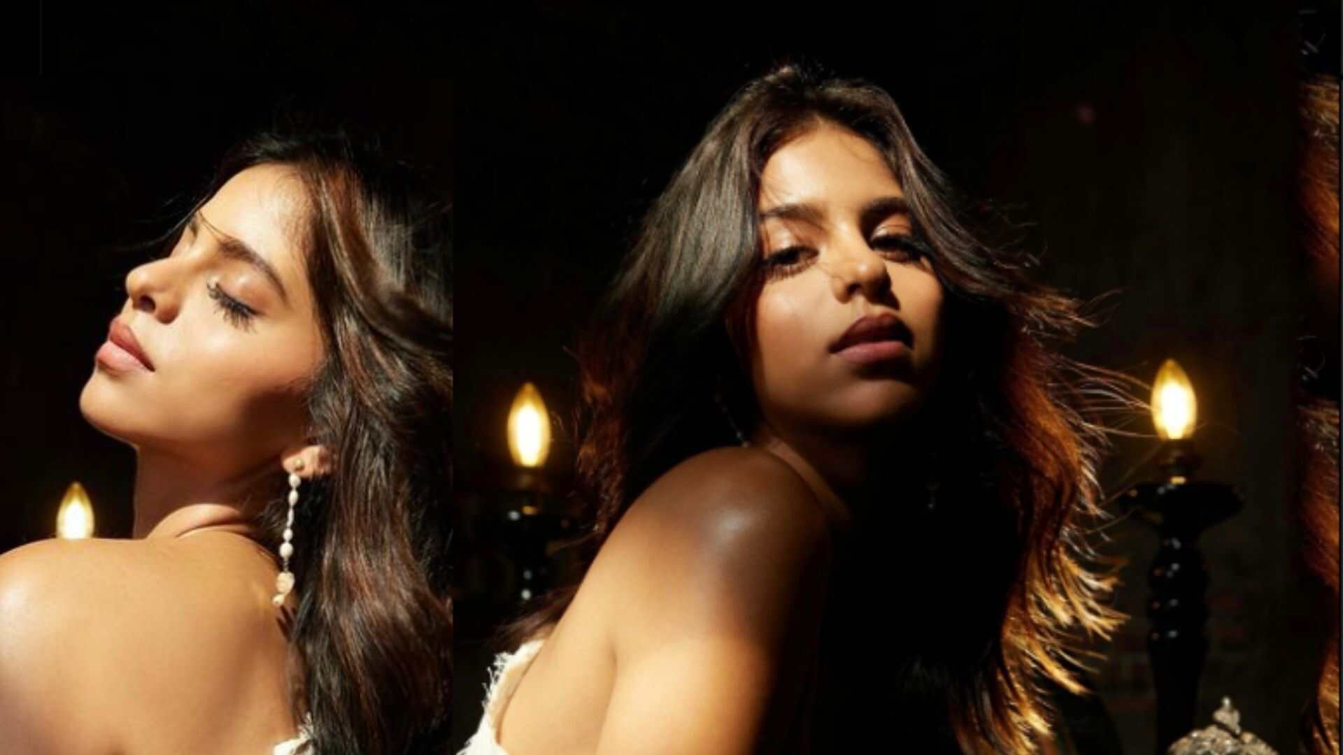 Suhana Khan’s White Corset Look Takes The Internet By Storm