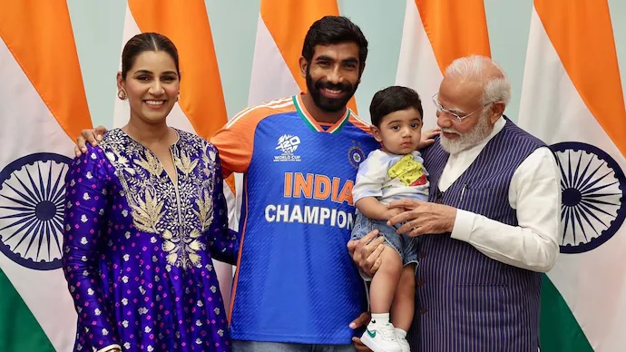T20 World Cup 2024: See PM Modi’s Adorable Picture With Jasprit Bumrah’s Son