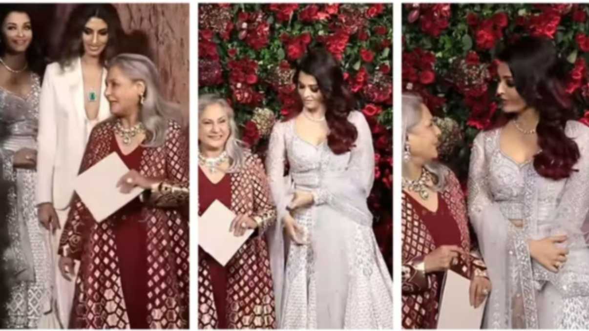 Aishwarya Rai And Aaradhya’s Separate Pose At Ambani Wedding Sparks Interest