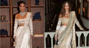 Kim Kardashian’s Ambani Wedding Look Sparks Comparisons To Khloe’s: Did She Shop At Sarojini Market?