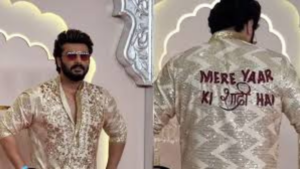 Arjun Kapoor’s ‘Mere Yaar Ki Shaadi Hai’ Kurta Shines At Anant Radhika Wedding