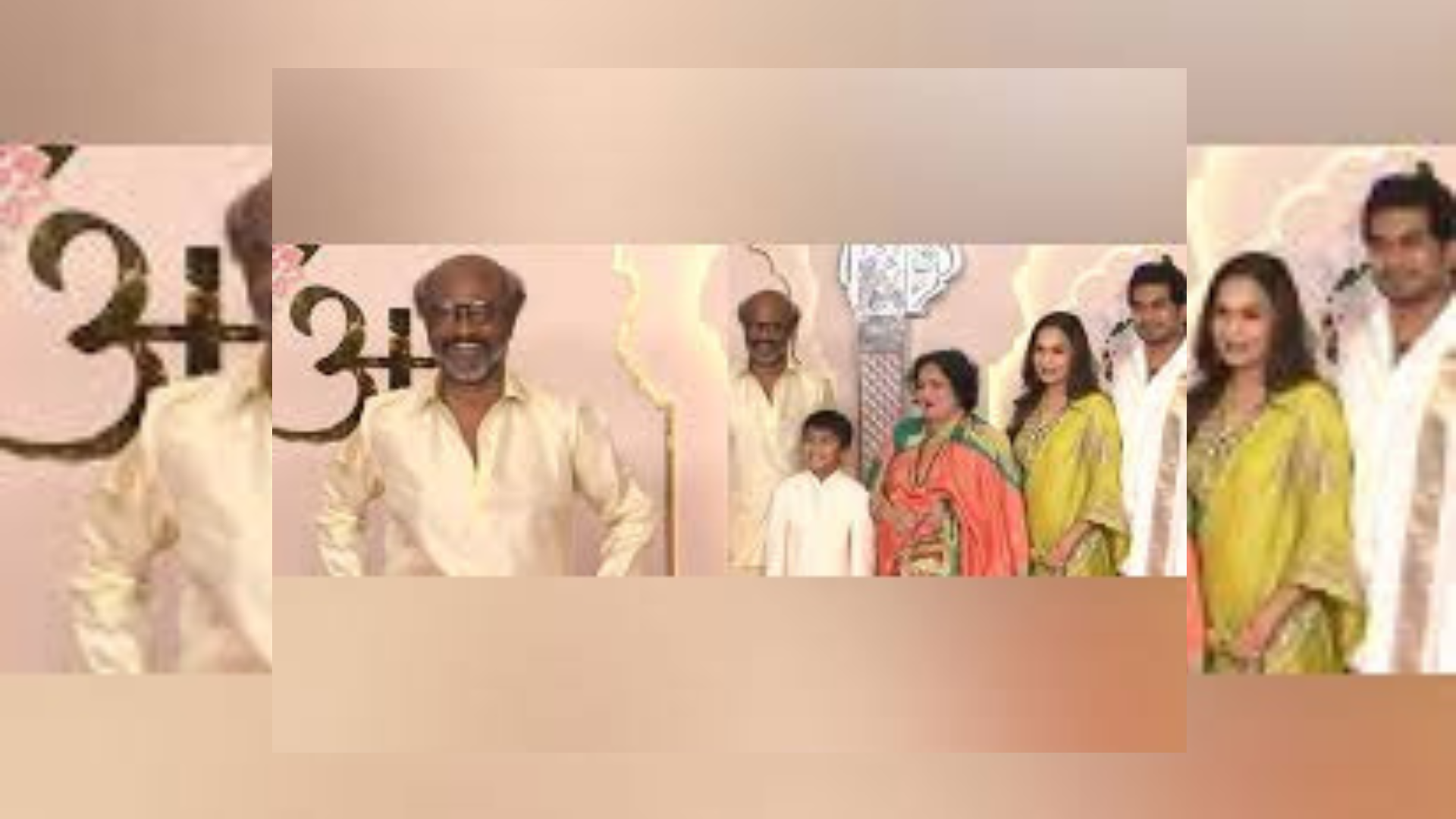 Superstar Rajinikanth Shines In Golden Kurta At Anant Ambani’s Wedding