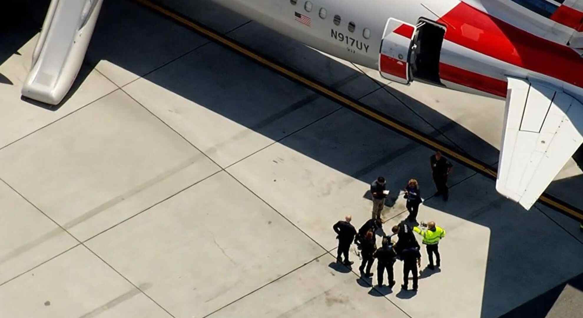 Laptop Fire Forces Emergency Evacuation of American Airlines Flight
