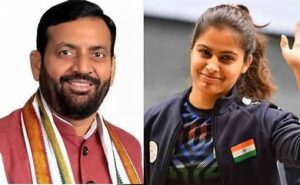 Haryana CM congratulates Shooter Manu Bhaker For Winning Bronze At Paris Olympics