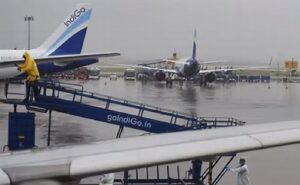 Delhi Rains Cause Flight Diversions At IGI Airport