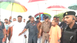 Watch | UP CM Yogi Adityanath Inspects Hathras Stampede Site