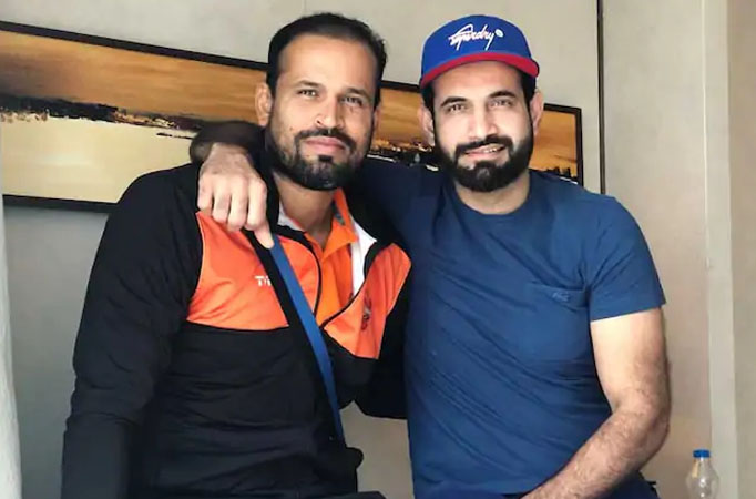 Brothers Forever: Irfan Pathan’s Adorable Gesture After a Heated Moment on the Field with Brother Yusuf Pathan Wins Internet – WATCH