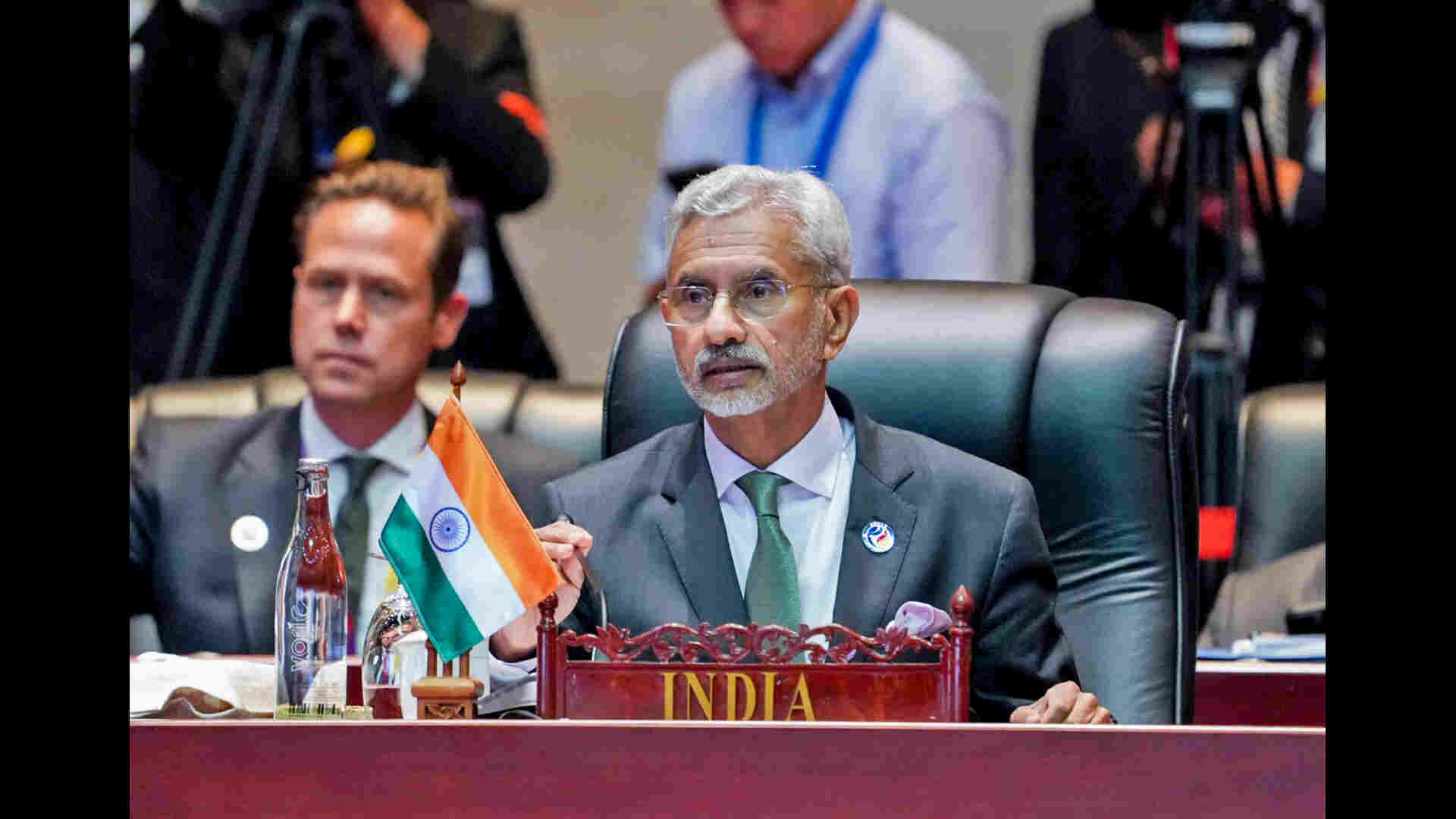 Foreign minister S Jaishankar