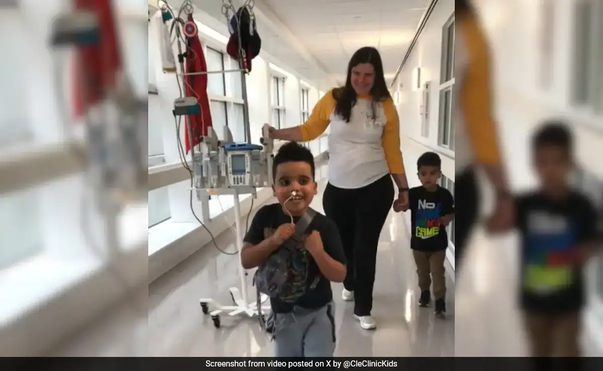 6-Year-Old Boy's Joyful Reaction To Heart Transplant