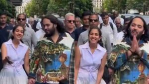 Anant Ambani, Radhika Merchant Attend Paris Olympic Games Hand-In-Hand