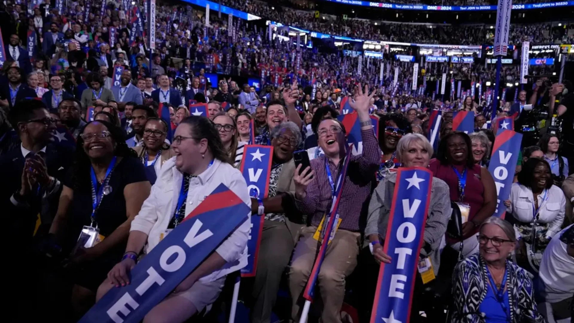 Obama Delights DNC Crowd With Trump Jokes And Hand Gestures