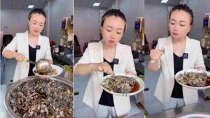 ‘Bizarre And Gross’: Internet Reacts To Viral Video Of Woman Eating Live Crab