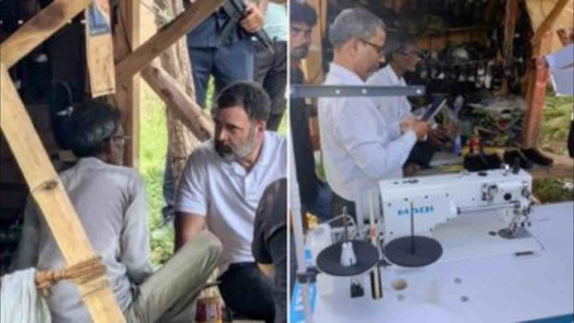 WATCH | Uttar Pradesh Cobbler Rejects Rs 10 Lakh for Rahul Gandhi’s Stitched Slipper