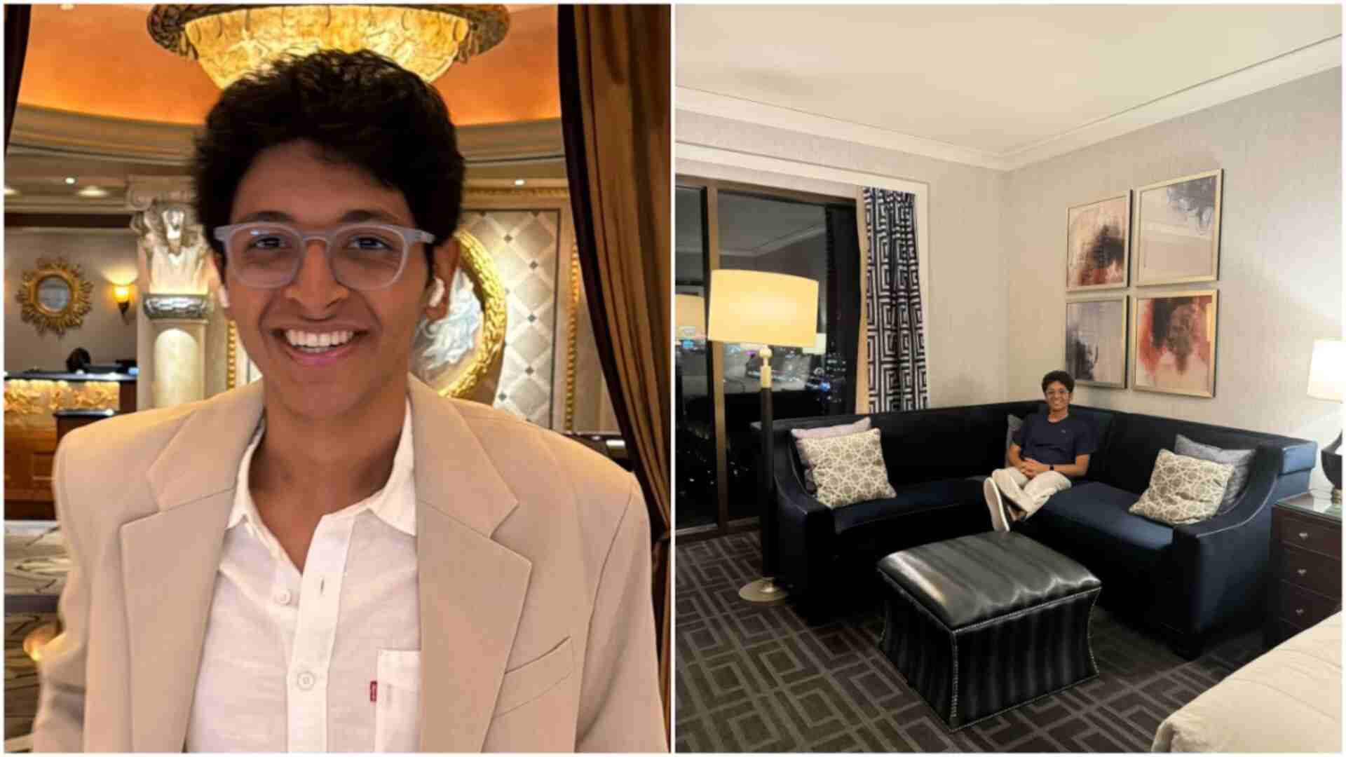 Indian Youtuber Gets Free Upgrade After Viral Post Over Costly Water At Vegas Hotel