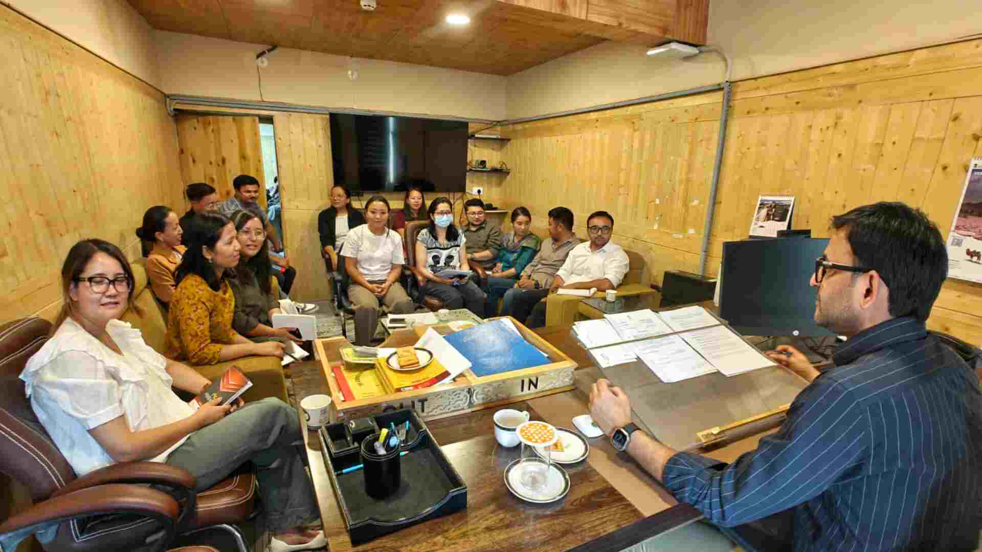 Law Secretary Bhagat Convenes Meeting To Address Legal Issues In UT Ladakh’s Administrative Setup