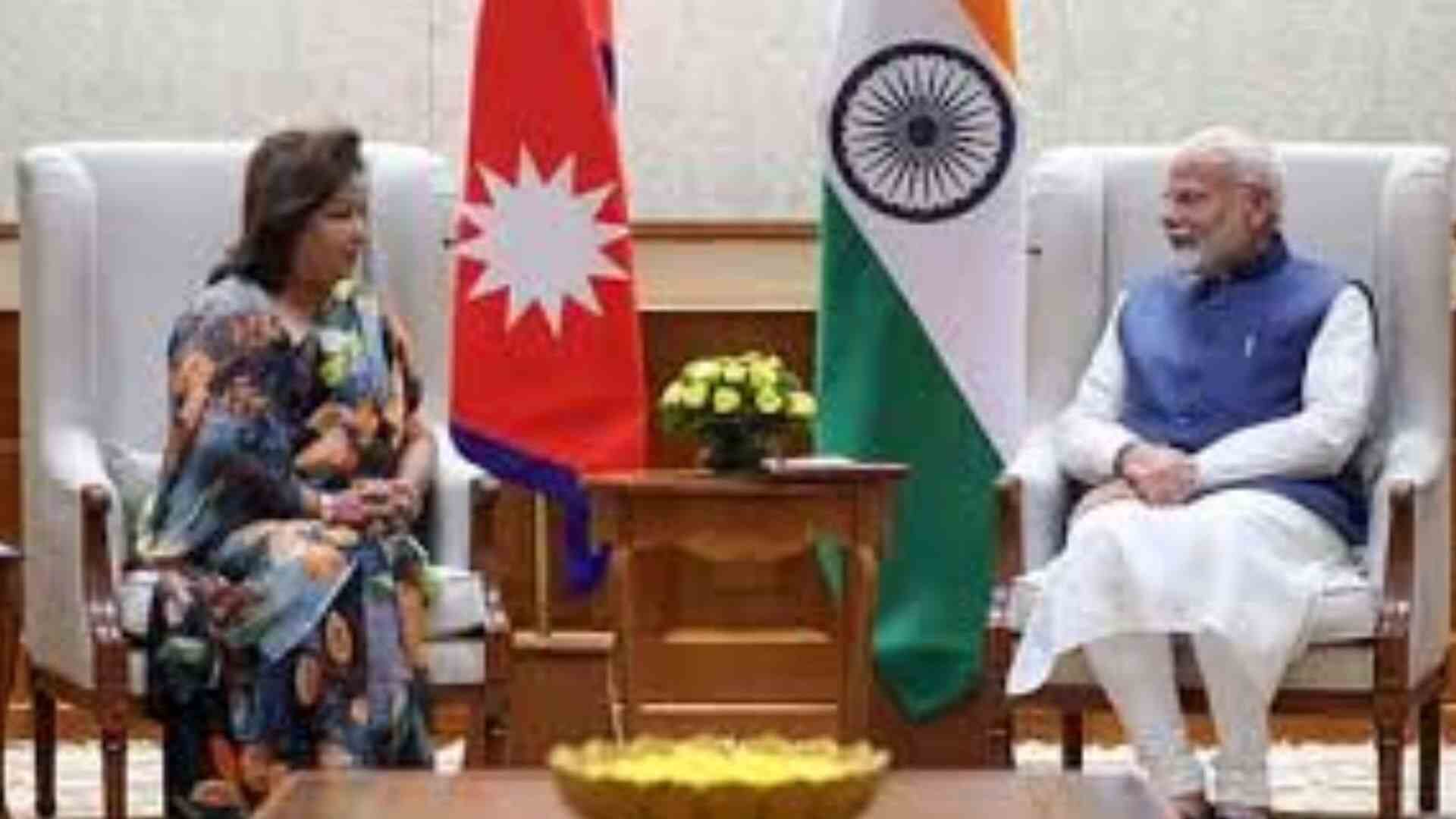 Nepal's Foreign Minister Arzu Rana Deuba Meets PM Modi - TheDailyGuardian