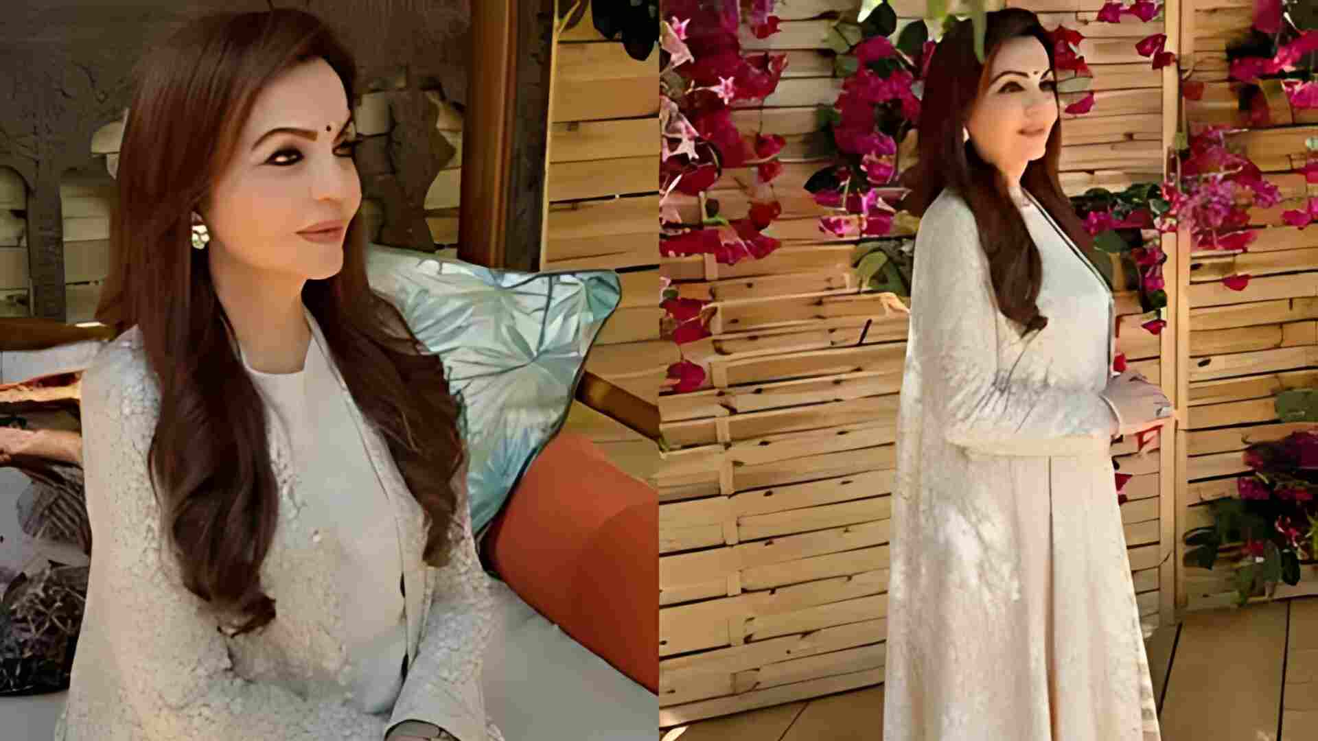 Paris Olympics 2024: Nita Ambani Turns Heads In Vintage Abu Jani Sandeep Khosla Kurta Set