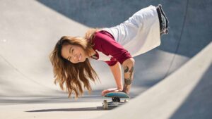 Portland Woman Sets World Record With 19.65-Second Handstand On Skateboard