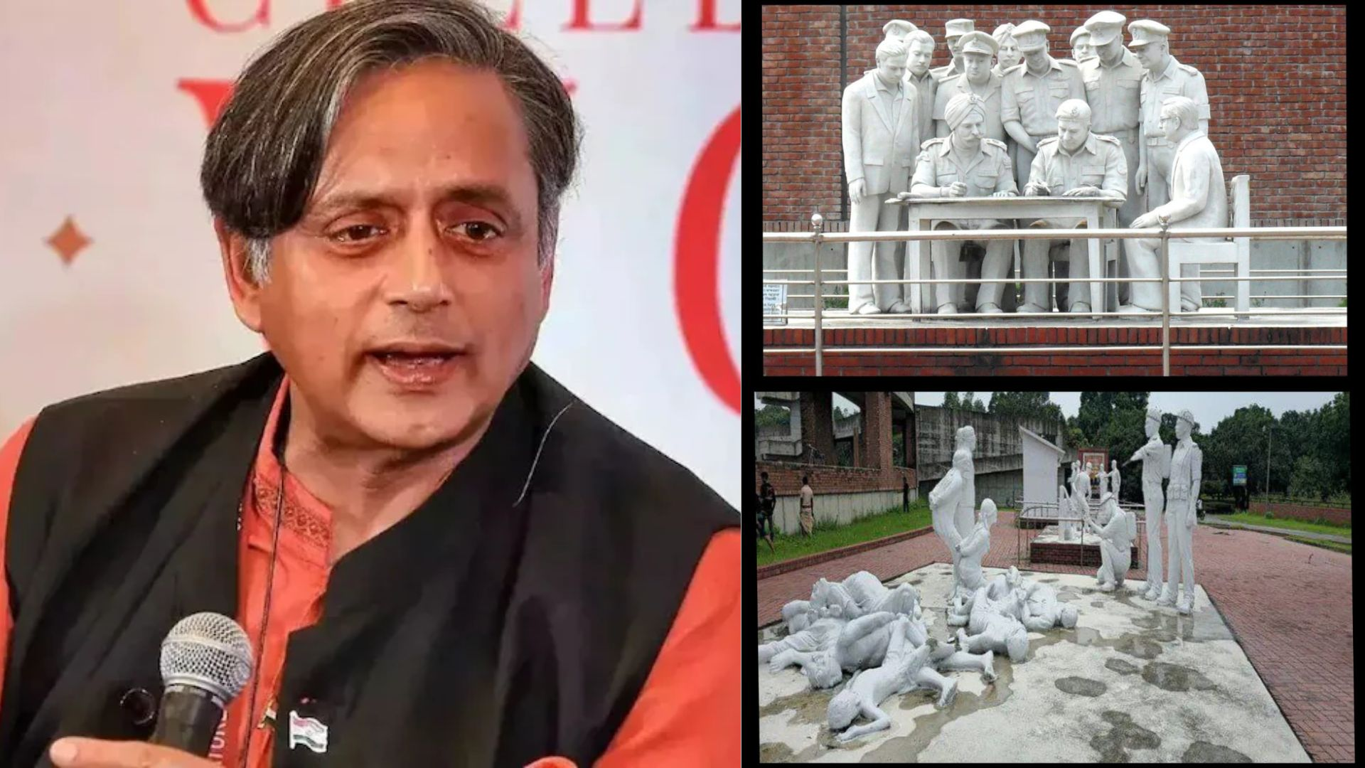 Shashi Tharoor Calls Out Vandalism At 1971 Shaheed Memorial