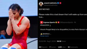 Vinesh Phogat Disqualified: Social Media Floods With Support For Indian Wrestler